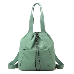 Universal Waterproof Nylon Backpack with Polyester Lining and Zipper Closure for Outdoor Trips-Unisex Design