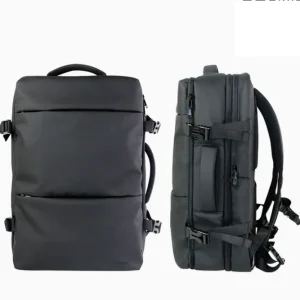 Men's Premium-quality Laptop Backpack. Custom-made Large-capacity Business Backpack. Multi-functional Expandable Travel Bag